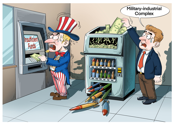 漫画作者:谭希光(人民网版权图片,未经授权请勿转载)