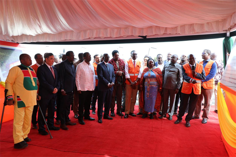 开工仪式现场。姚禹摄